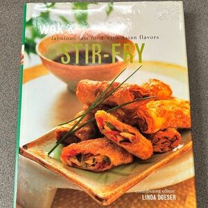 Stir-Fry Cookbook by - Green & Orange Cover